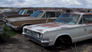 Illustration for article titled Classic cars of a huge Nebraskan junkyard get a second chance at life